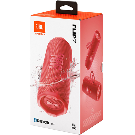 Колонка беспроводная JBL Flip 7 Red, Цвет: Red / Красный, изображение 13