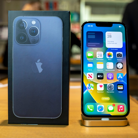 iPhone 13 Pro Max 128Gb Black Идеальное БУ, изображение 2