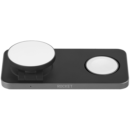 Беспроводное зарядное устройство Rocket Premium Magic 3in1 23W Black, Цвет: Black / Черный, изображение 10
