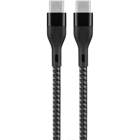 Кабель Rocket Premium Urban Nylon Braid USB C - USB C 1m Black