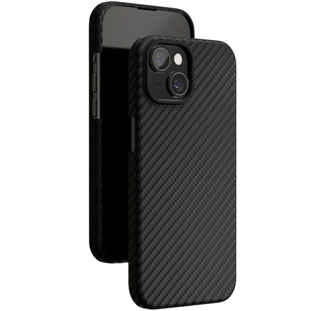 Чехол для iPhone 15 VLP Kevlar Case с MagSafe Black, изображение 3