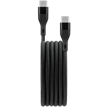 Кабель Rocket Premium Urban Mag Nylon Braid USB C - USB C 1m Black, изображение 5
