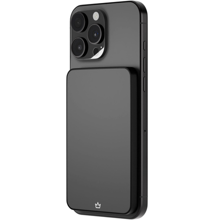 Внешний аккумулятор VLP Diamond Energy MagSafe 5000mAh Black Titanium, Цвет: Black / Черный, изображение 5