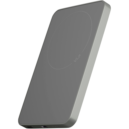 Внешний аккумулятор VLP Diamond Energy MagSafe 5000mAh Natural Titanium, Цвет: Grey / Серый, изображение 2