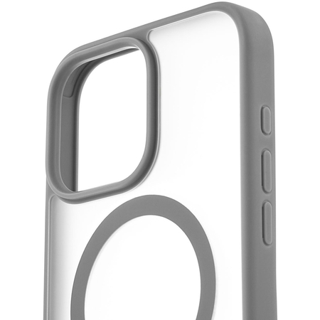 Чехол для iPhone 16 Pro uBear Cloud Mag Case Grey, изображение 6