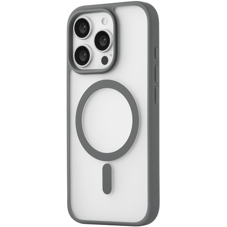 Чехол для iPhone 16 Pro uBear Cloud Mag Case Grey, изображение 3