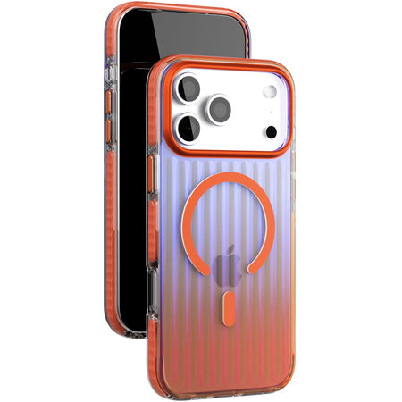 Чехол для iPhone 17 Pro Max VLP Pulse Case с MagSafe Orange, изображение 2