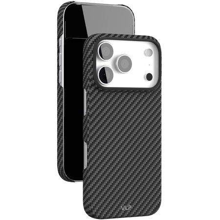 Чехол для iPhone 17 Pro VLP Kevlar Case с MagSafe Black, изображение 2
