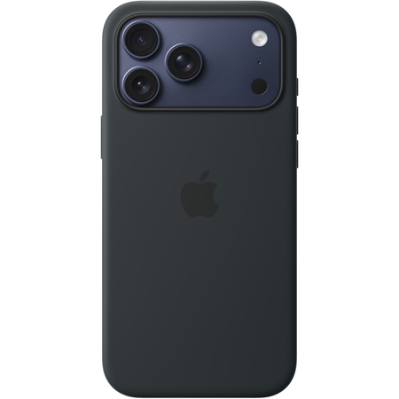 Чехол для iPhone 17 Pro Max Apple Silicone Case Black, изображение 3