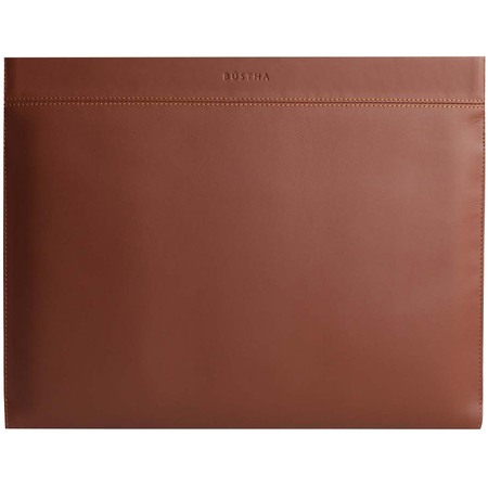 Чехол для Macbook Air/Pro 13" (18/22) Bustha Compact Sleeve Leather Saddle