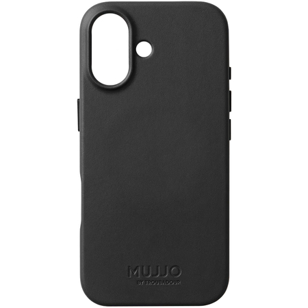 Чехол для iPhone 17 Mujjo Full Leather Case Black