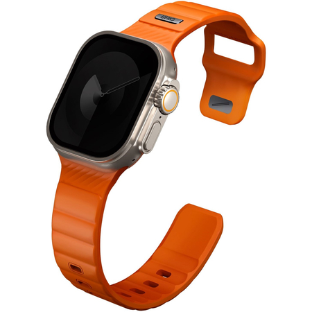 Ремешок для Apple Watch 49/46/45/44 mm Uniq STRIDE FKM Rubber Volt Orange, изображение 2