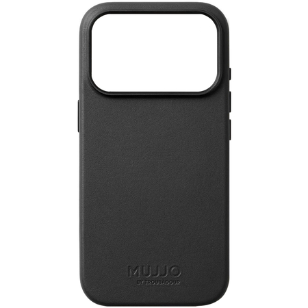 Чехол для iPhone 17 Pro Mujjo Full Leather Case Black