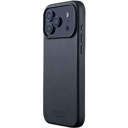 Чехол для iPhone 17 Pro Max Mujjo Full Leather Case Basalt, изображение 3