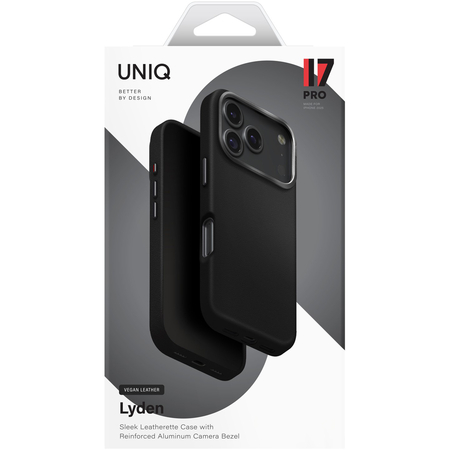 Чехол для iPhone 17 Pro Uniq Lyden Dallas Magsafe Black, изображение 6