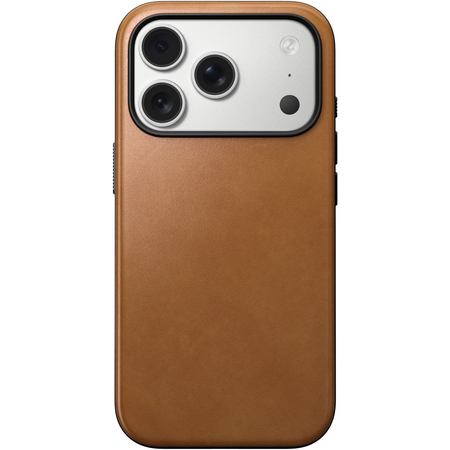 Чехол для iPhone 17 Pro Nomad Modern Leather Case English Tan