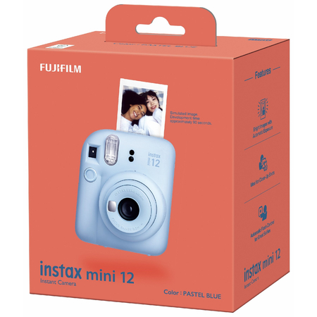Фотоаппарат Fujifilm Instax Mini 12 Blue, Цвет: Blue / Голубой, изображение 10