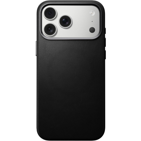 Чехол для iPhone 17 Pro Max Nomad Traditional Leather Case Black, изображение 2