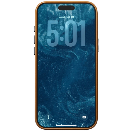 Чехол для iPhone 17 Pro Max Nomad Traditional Leather Case English Tan, изображение 3