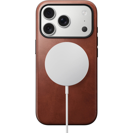 Чехол для iPhone 17 Pro Nomad Leather Case (Horween) Olde Dublin, изображение 5