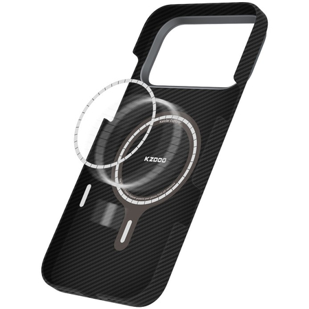 Чехол для iPhone 17 Pro KZDOO Kevlar Explorer Black, изображение 3