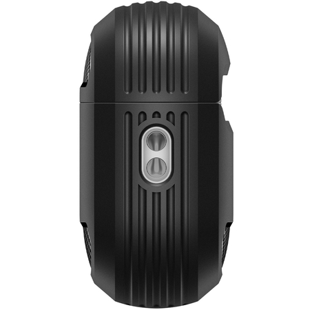 Чехол для наушников AirPods Pro 3 Spigen Rugged Armor Matte Black, изображение 5