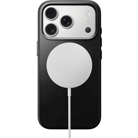 Чехол для iPhone 17 Pro Nomad Traditional Leather Case Black, изображение 5