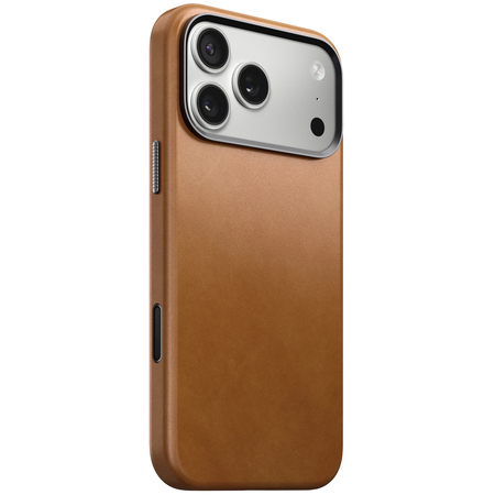 Чехол для iPhone 17 Pro Max Nomad Traditional Leather Case English Tan, изображение 6
