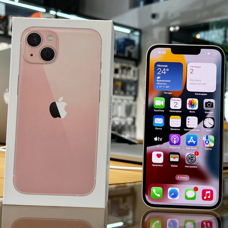 iPhone 13 128Gb Pink Идеальное БУ, изображение 2