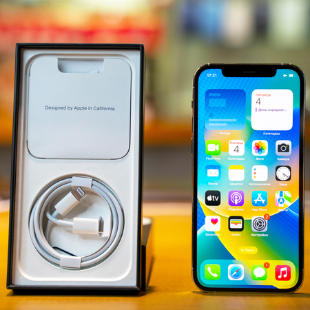 iPhone 12 Pro 128Gb Silver Идеальное БУ, изображение 4