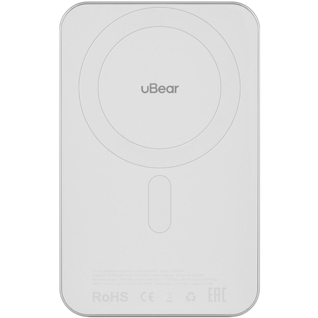 Внешний аккумулятор uBear Cruise 3in1 8000mAh 15W White, Цвет: White / Белый, изображение 2