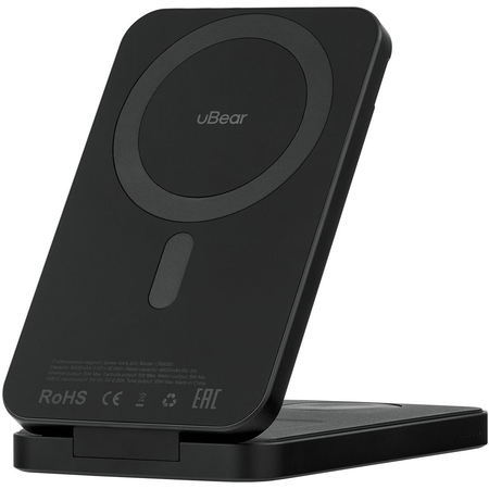 Внешний аккумулятор uBear Cruise 3in1 8000mAh 15W Black, Цвет: Black / Черный