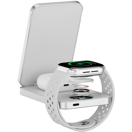 Внешний аккумулятор uBear Cruise 3in1 8000mAh 15W White, Цвет: White / Белый, изображение 10