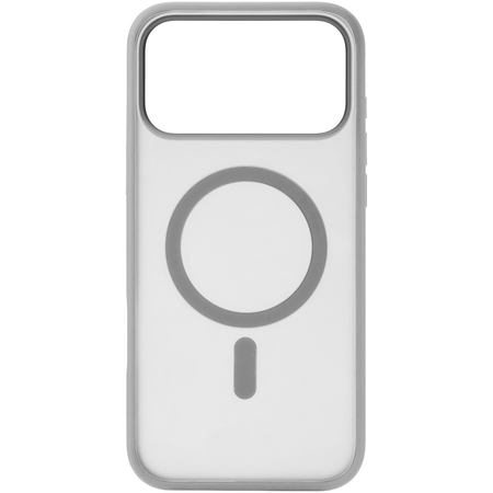 Чехол для iPhone 17 Pro Max uBear Cloud Mag Case MagSafe Grey, изображение 4