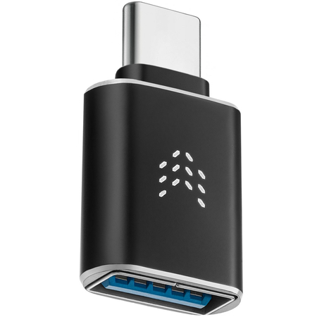 Переходник Rocket Data USB-A(F)/USB-C(M) USB 3.0 Black, изображение 4
