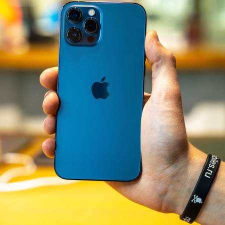 iPhone 12 Pro 128GB Pacific Blue Идеальное БУ, изображение 2