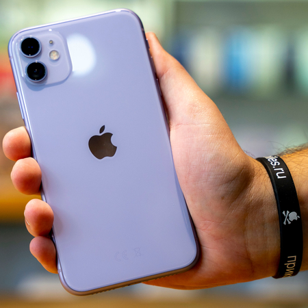 iPhone 11 128Gb Purple Идеальное БУ, изображение 2