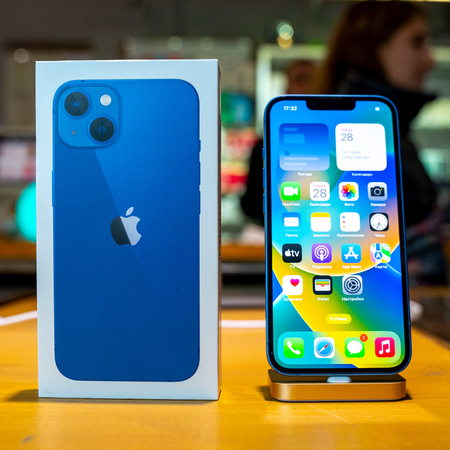 iPhone 13 256Gb Blue Идеальное БУ, изображение 2