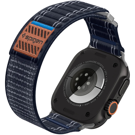 Ремешок для Apple Watch 44/45/46/49 mm Spigen WBF0 BAND NAVY, изображение 7