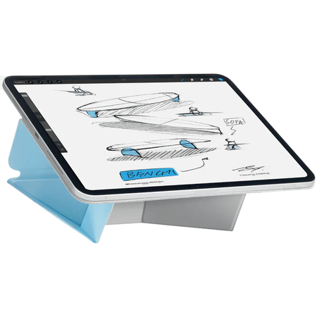 Чехол для iPad Pro 13 (7-8th Gen.) Moft Snap Float Folio Blue, изображение 2