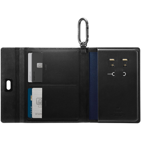 Обложка для документов и карт Spigen Universal AirTag Black, изображение 6