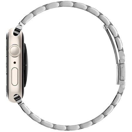 Ремешок для Apple Watch 42/44/45/49 mm Spigen Modern Fit Вand Silver, изображение 4