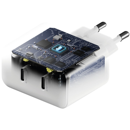 Сетевое зарядное устройство uBear Motion 67W White, изображение 4