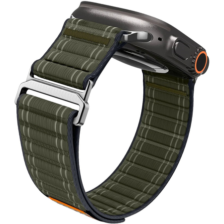 Ремешок для Apple Watch 44/45/46/49 mm Spigen WBF0 BAND Green, изображение 5