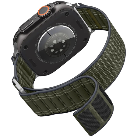 Ремешок для Apple Watch 44/45/46/49 mm Spigen WBF0 BAND Green, изображение 8