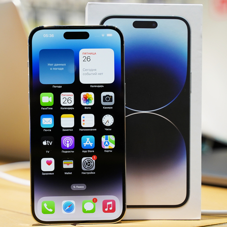 iPhone 14 Pro 256Gb Silver Идеальное БУ, изображение 2