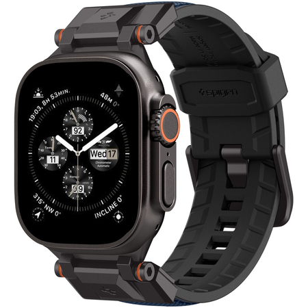 Ремешок для Apple Watch 44/45/46/49 mm Spigen DuraPro Armo Navy Blue, изображение 2