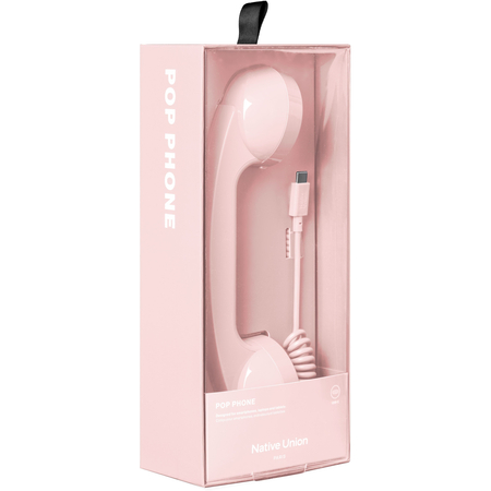 Проводная гарнитура Native Union Pop Phone Pink, изображение 3