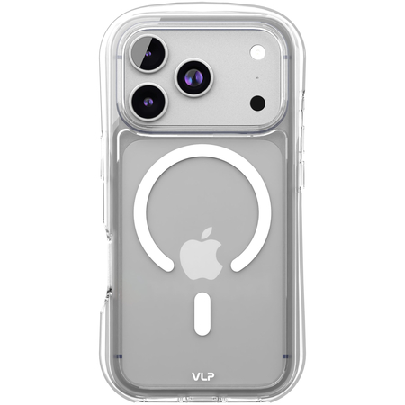 Чехол для iPhone 17 Pro VLP Bubble Case с MagSafe White