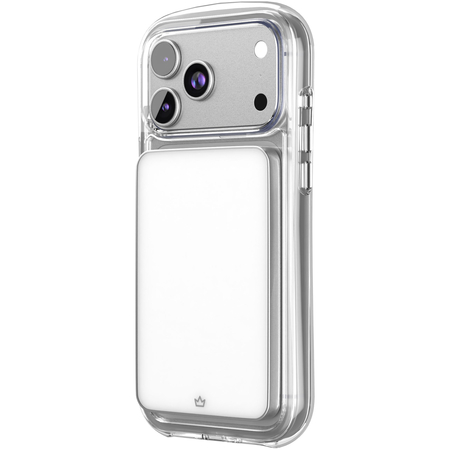 Чехол для iPhone 17 Pro Max VLP Bubble Case с MagSafe White, изображение 4